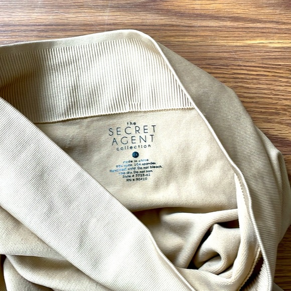 Secret Agent Collection High Waisted Shape-wear Shorts Tan Size 1X worn once - Picture 7 of 7